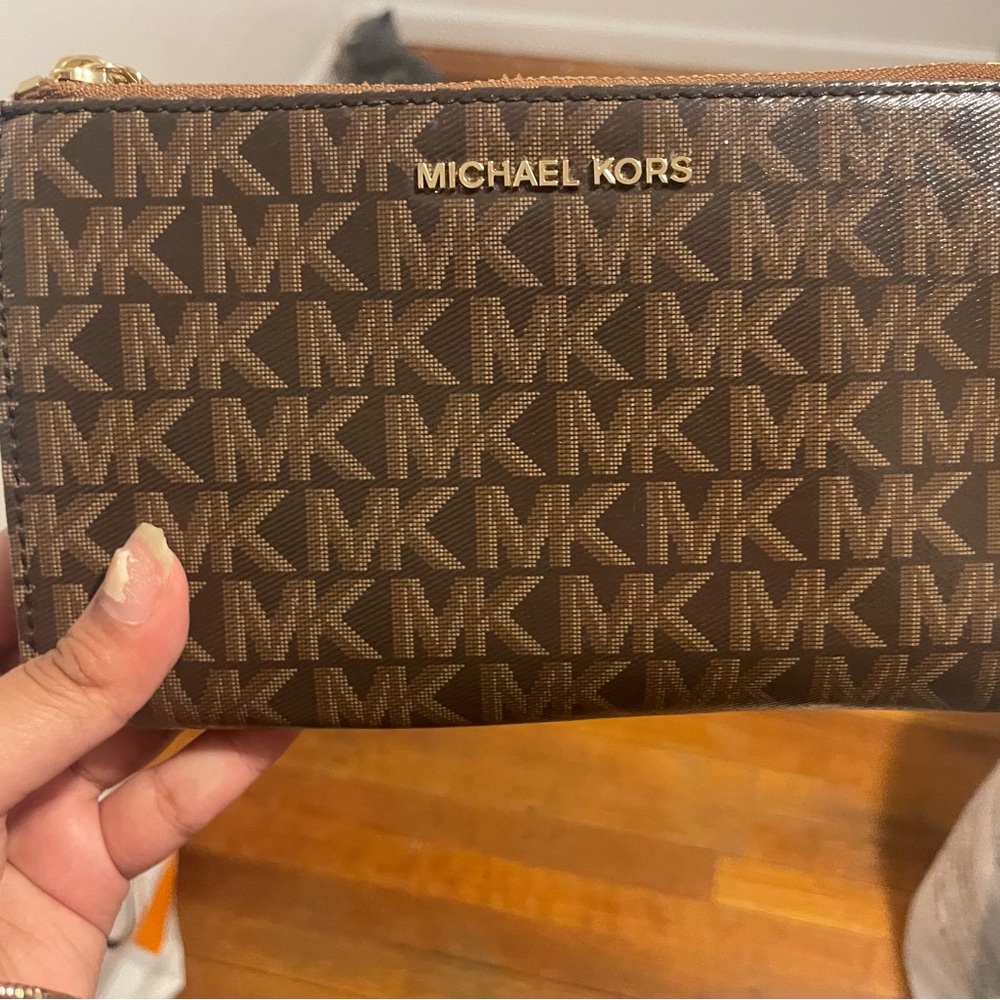 Michael Kors Brown Monogram Wallet